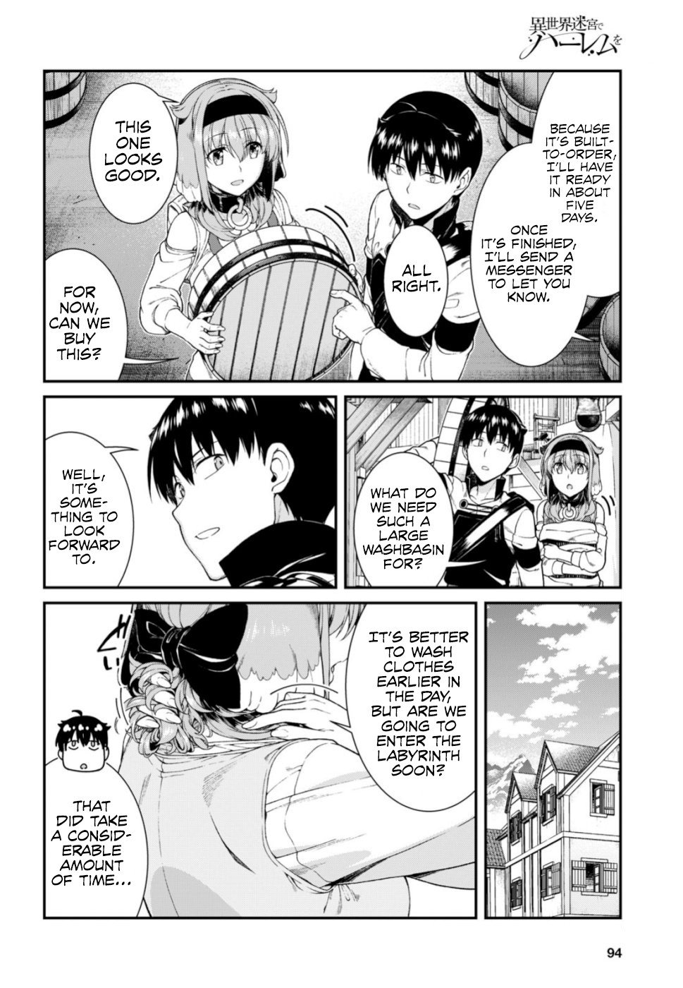 A Harem in the Fantasy World Dungeon, Chapter 28 image 09